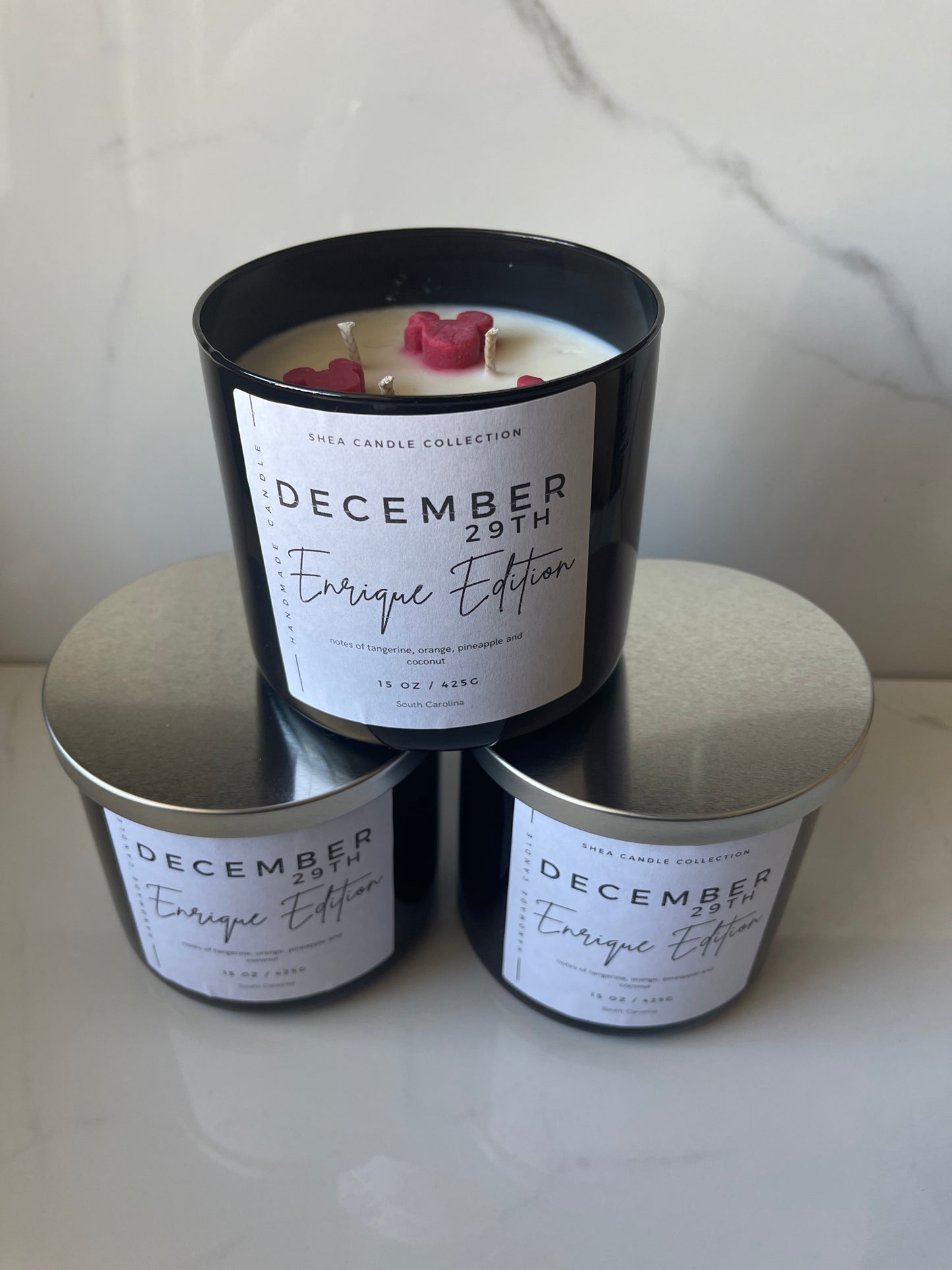 December 29th Candle