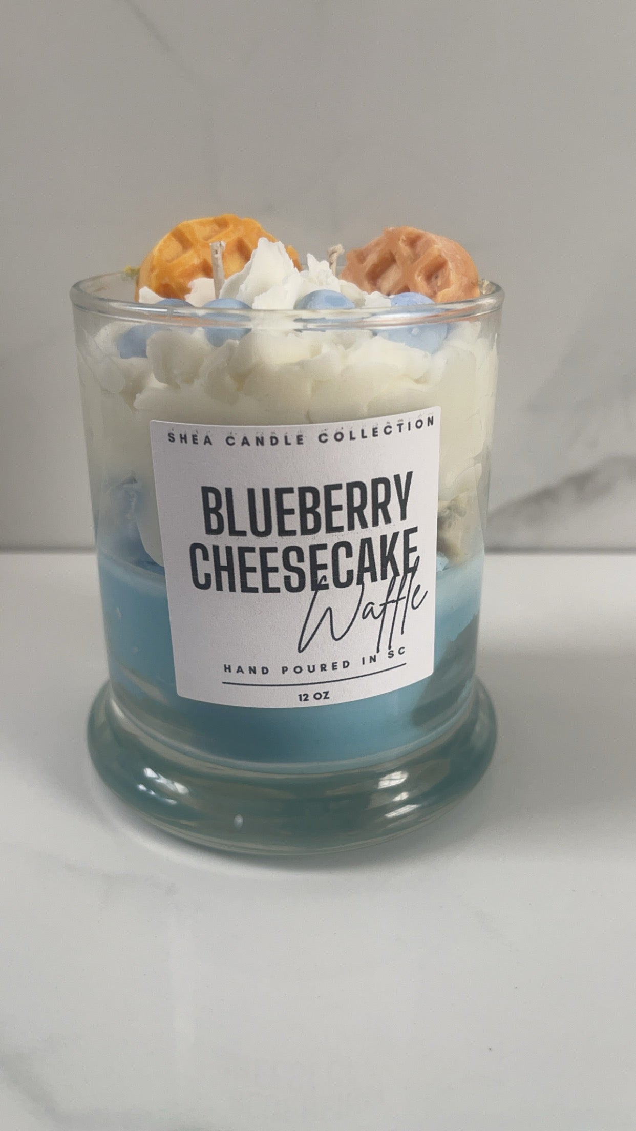 BLUEBERRY CHEESECAKE CANDLE